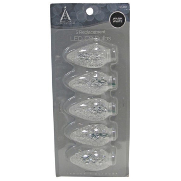 Hw 5Pk Ww C9 Led Bulb, Inliten Llc-Import, Mfr#: 11227-88